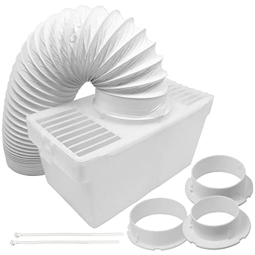Image of Spares2go Universal Condenser Vent Box & Hose Kit for Vented Tumble Dryers