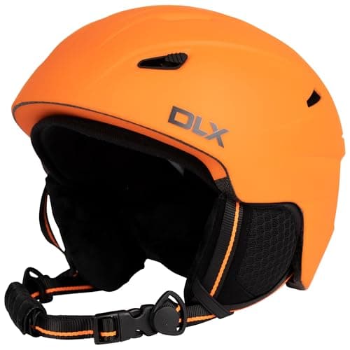 Image of DLX Adult Ski Helment with Goggle Retainer & Quick Release Buckle Hark