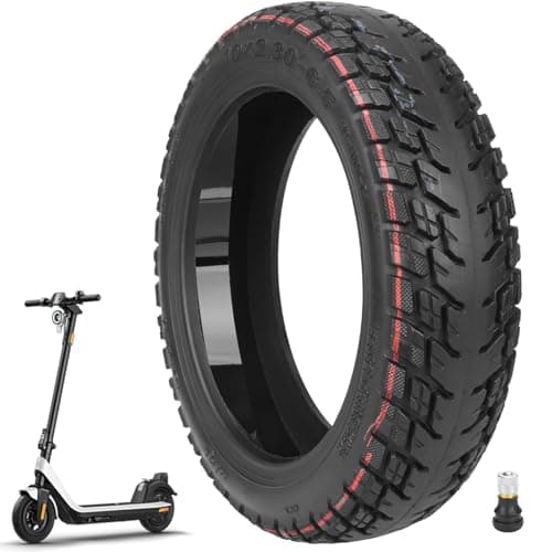 Image of VOLOHAS 25.4 cm Off-Road Tires 10x2.30-6.5 Tubeless for NIU KQi2/KQi2 Pro Electric Scooter Front/Rear Wear-Resistant Vacuum Tires Spare Wheels Self-Repairing Anti-Puncture (1
