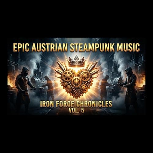 Image of Nocturne of the Brass Dominion (Austrian Industrial Steampunk, Deep Industrial, Dark Warehouse, Epic Instruments, Gaming Music)