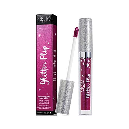 Image of Ciaté London - 'Glitter Flip' Liquid Lipstick 3ml Surreal - Royal Purple