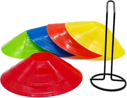 Image of BigTron Disc Cones for Soccer, Football and Basketball Agility Training (1)