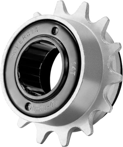 Image of Hycline Single Speed Bicycle Freewheel 14T, Bike Freewheel - BLACK-SILVER