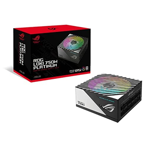 Image of ASUS ROG Loki SFX L 750W Platinum (Fully Modular Power Supply, 80+ Platinum, Lambda A Certified, 120mm PWM ARGB Fan, Aura Sync, ATX 3.0 Compatible, PCIe 5.0 Ready)