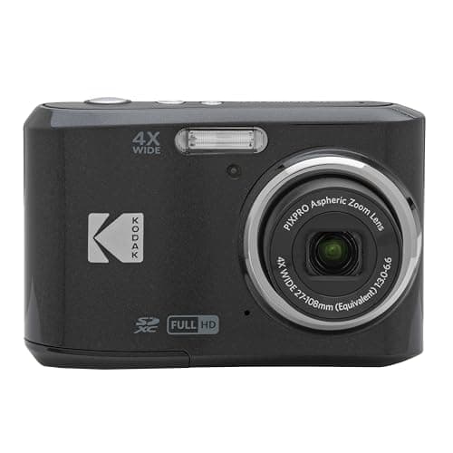 Image of Kodak PIXPRO FZ45 Friendly Zoom Digital Camera, Black