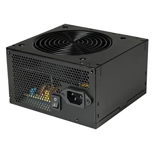 Image of CWT 500W ATX PSU, Non Modular, APFC, 80 Plus, 85% Efficiency, 5 x SATA Connectors, 120mm Cooling Fan, Excellent Choice For System Builds | Black, GPT500S