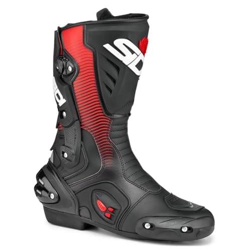 Image of SIDI VERTIGO 2 BOOTS BLACK RED 43