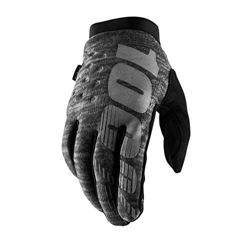 Image of 100 Percent Men's Brisker 100% Cold Weather Heather Grey Lg Special Occasion Glove, Gris, L UK