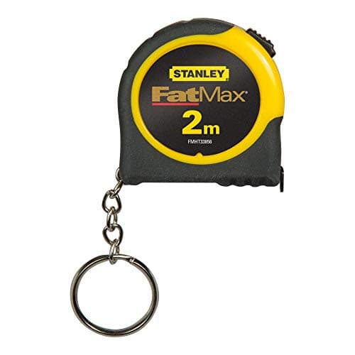 Image of Stanley Fatmax FMHT0-33856 Tape Measure, Yellow/Black, 2 m/13 mm