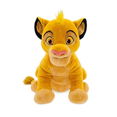 Image of Disney Store Official Simba Medium Soft Toy, The Lion King, 33cm/13”, Plush Cuddly Classic Character, Little Lion with Embroidered Details and Soft Feel Finish