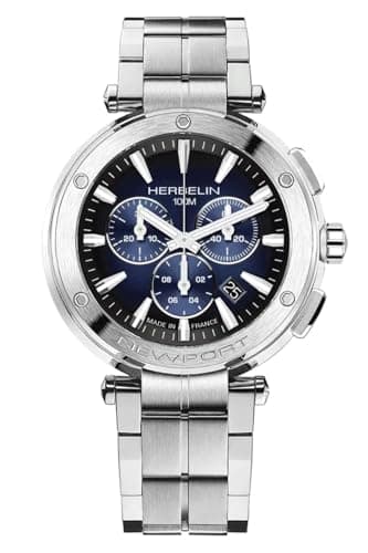 Image of Michel Herbelin Newport 37688/B35 Mens Wristwatch