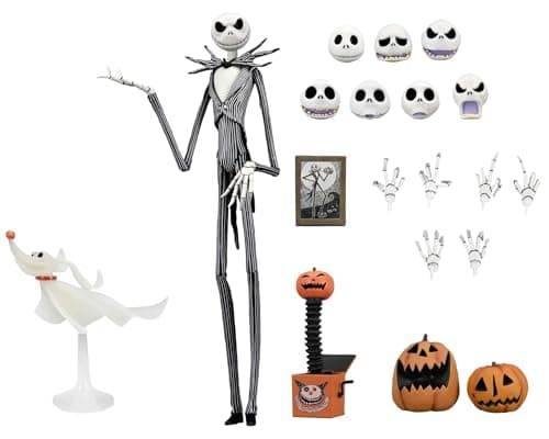 Image of Disney Tim Burton's The Nightmare Before Christmas - Ultimate Jack Skellington 7" Scale Action Figure
