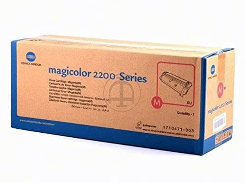 Image of Qms Konica Minolta Magicolor 2200 SERIES Colour Laser Toner Cartridge Red Magenta 1710471-003