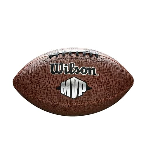 Image of Wilson Mvp Official American Football Ball - Brown