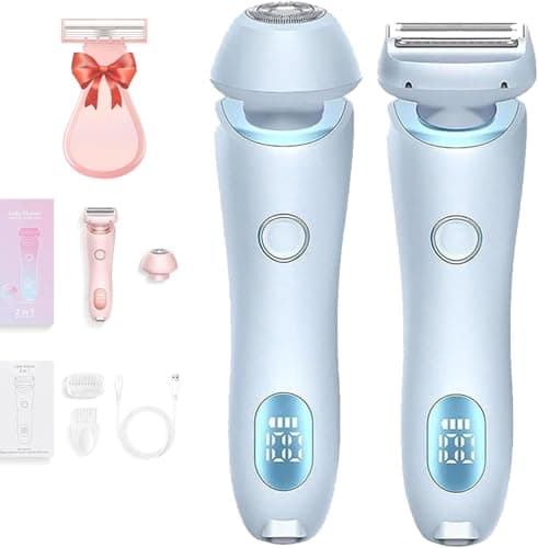 Image of Glide Pro 3.0 Razor for Women, Proustore Women's Electric Razor, 2 in 1 Electric Lady Shaver, Smooth Shave for Women