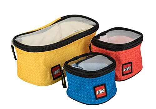 Image of LEGO 3-Piece Organizer Cubes, Multi, One Size, 3-piece Organizer Cubes