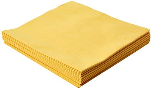 Image of Vileda 126543 Evolon Microfiber Cloth, Yellow (Pack of 10)