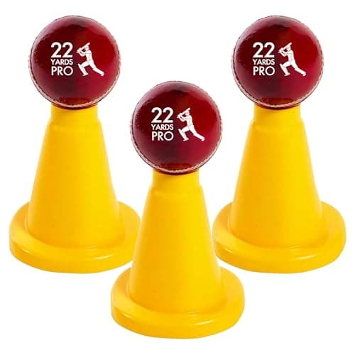 Image of 22YardsPro Cricket Batting Tee – Durable Plastic Practice Stand for Cricket Training & Coaching – Stable Design for Indoor & Outdoor Use – Lightweight & Portable – Ball Not Included