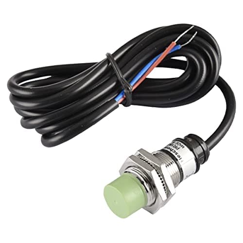 Image of Heschen Inductive Proximity Sensor Switch, PR18-8DC, Cylindrical Type, 8mm Sensing, M18 Round, Non-Shielded, 12-24VDC 2-Wire, NC(Normally Closed) CE