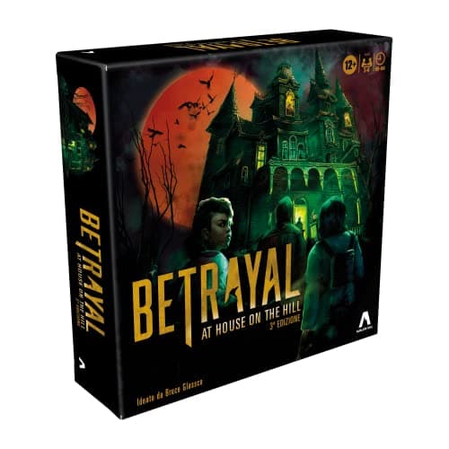 Image of Avalon Hill Game Betrayal At House On The Hill, Multi-coloured,One Size