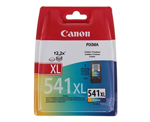Image of Canon Genuine High Capacity 1 x CL-541XL Tri-colour Ink Cartridge - Containing 15ML of Printer Ink / Suitable for Canon PIXMA MX, MG and TS series printers