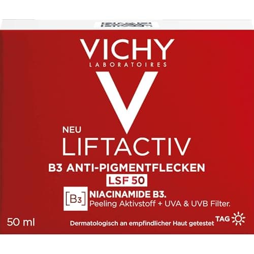 Image of Vichy Liftactiv Pigment Specialist B3 Anti-Dark Spots Day Cream, With Niacinamide & Melasyl, SPF50 Broad-Spectrum Protection, For All Skin Types & Tones, 50ml