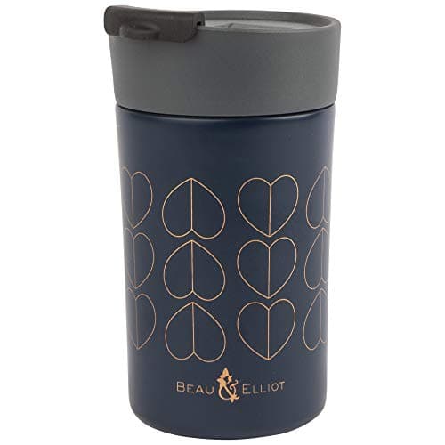 Image of BEAU & ELLIOT Travel Mug, Stainless Steel, Navy,