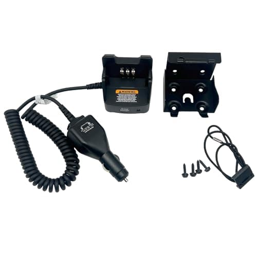 Image of 12V-24V Car Charger for Motorola DP1400 CP040 CP140 CP160 - Vehicle Travel Charging Kit Replacement for PMLN7089 - Compatible with NNTN4851 NNTN4970 Li-Ion NiMH Batteries