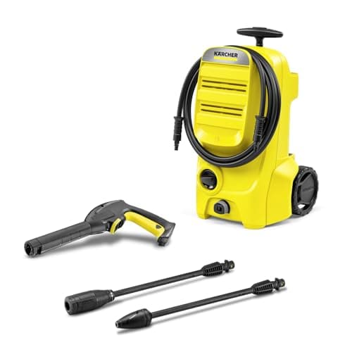 Image of Kärcher K 3 Classic pressure washer, pressure: max. 120 bar, flow rate: 380 l/h, area coverage: 25 m²/h, water filter, weight: 4.2 kg, high-pressure hose and gun, dirt blaster, spray lance