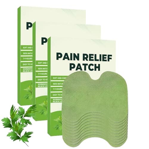 Image of Pain Relief Patch - 60 Pcs Knee Pain Relief Patche Relieve Knee Pain in Minutes,Knee Patches for Pain Relief for Arthritis,Relieves Muscle Soreness in Knee, Neck, Shoulder