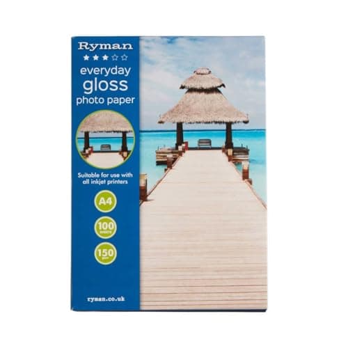 Image of Ryman Everyday Gloss Photo Paper A4 150gsm 100 Sheets