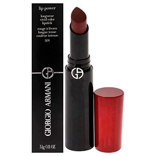 Image of Lip Power Longwear Vivid Color Lipstick - 504 Flirt by Giorgio Armani for Women - 0.11 oz Lipstick