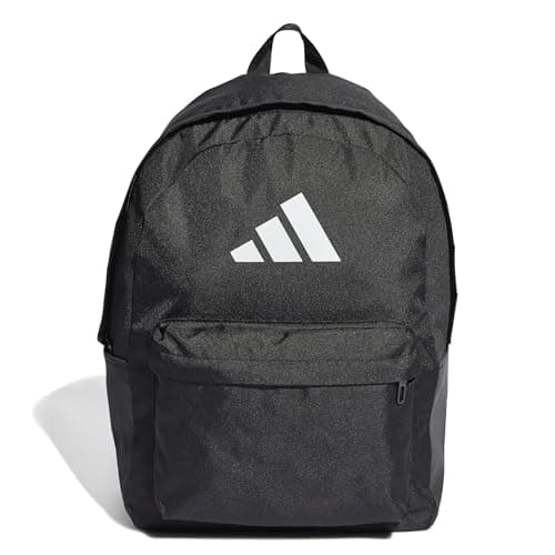 Image of adidas Unisex CLASSIC 3BARS BACKPACK, Black/White, One Size