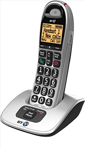 Image of BT 4000 Cordless Landline House Phone, Big Buttons, Advanced Nuisance Call Blocker, Single Handset Pack