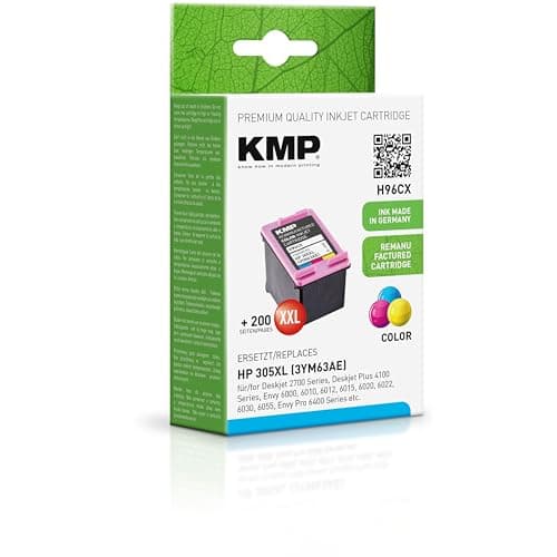Image of KMP SINGLEPACK H96CX Ink Cartridge Compatible with High (XL) Yield Cyan/Magenta/Yellow
