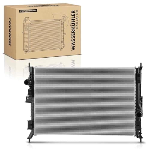Image of Frankberg Engine Radiator Compatible with Berlingo EC ER Electric 1.2L 1.5L 2018-2024 C4 Picasso II 1.2L-2.0L 2013-2024 Replace# 1610017680