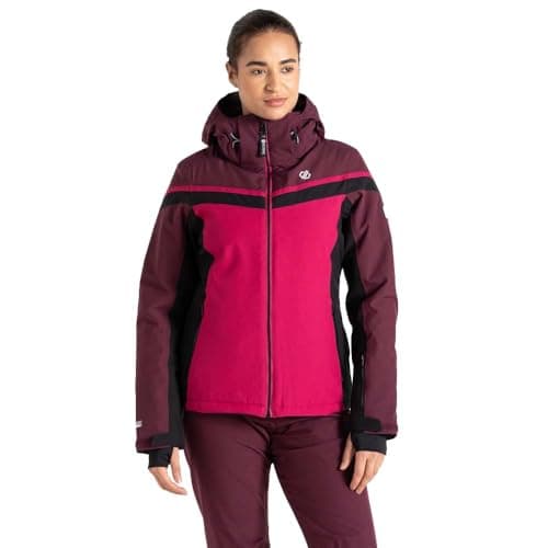 Image of Dare 2b Womens Flurry Ski Jacket, Berry Pink, 10 EU