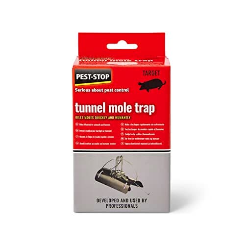 Image of Pest-Stop Tunnel Mole Trap – Traditional Barrel Design – Dual Entry – 30% Stronger – Rust-Resistant – Reusable – Quick-Action – For Garden & Lawn Use