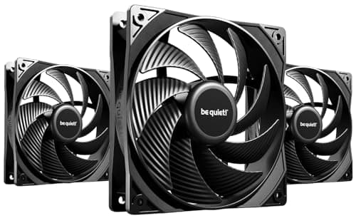 Image of be quiet! Pure Wings 3 120mm PWM high-speed, 3 included, speed-regulating closed loop motor, high top-end speed, low minimum rpm, optimized fan frame, newly designed fan blades