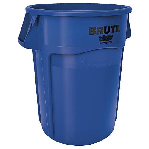 Image of RCP2620GRA - Rubbermaid-Gray Round Brute Container without Lid