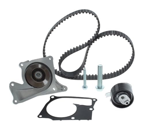 Image of BOSCH 1 987 946 395 Water Pump + Timing Belt Set Number of Teeth: 119 27 mm Suitable for Mercedes Benz B-Class (W246, W242) A-Class (W176) CLA Coupe (C117) Citan Box (415) Citan Estate/Tourer (415)