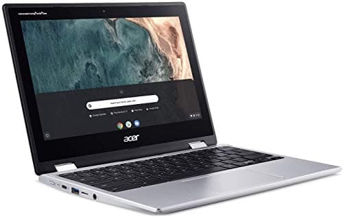 Image of Acer Chromebook Spin 311 - Flip Design - Celeron N4000 / 1.1 GHz - Chrome OS - 4 GB RAM - 64 GB eMMC - 11.6" AHVA Touchscreen 1366 x 768 (HD) - UHD Graphics 600 - Wi-Fi, Bluetooth - Pure Silver