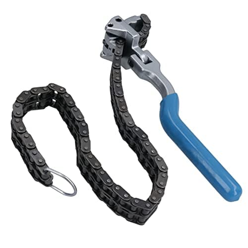 Image of AB Tools Adjustable Oil Filter Remover Removal Tool Chain Wrench 60 – 195mm Diameter