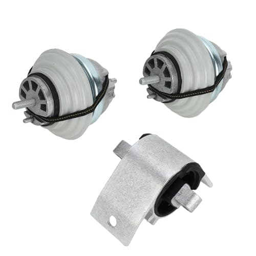 Image of A ABSOPRO Engine Motor Mount Set C2D2745/C2D38505/C2D16622 Engine Mounting Kit for Jaguar XF 3.0L 2009 for Jaguar XJ 5.0L 2010-2013 Metal