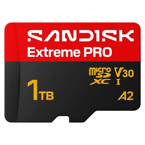 Image of SANDISK Extreme PRO microSDXC 1TB, UHS-I + SD Adapter (up to 250MB/s read, 170MB/s write speed, 5K, 3K, 4K UHD, C10, V30, U3, A2) For Action Cams, Drones, Android devices, Laptops