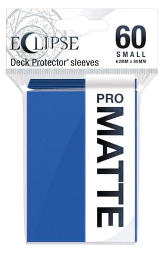 Image of Ultra Pro - Eclipse Matte Small Sleeves 60 Pack - Pacific Blue