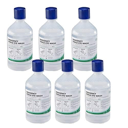 Image of 6 x Sterile Eyewash 500ml Bottle