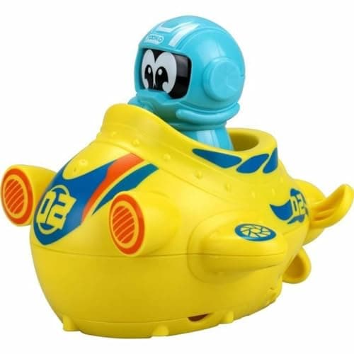 Image of SilverLit Tooko My First Submarine, Funny Toddler Bath Toy, Activates When It Touches Water, Revving Engine and Funny Sounds, Sprays Water for Splash Time, Children 2+