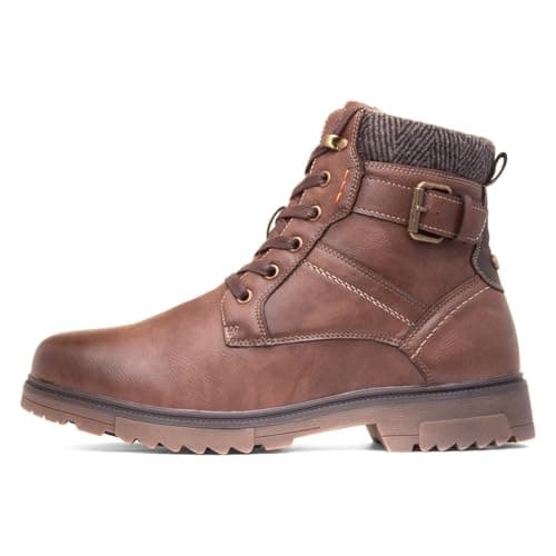 Image of STONE CREEK Sierra Mens Brown Lace Up Ankle Boot - Size 7 UK - Brown