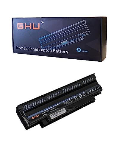 Image of GHU New Battery 87 Wh Replacement for J1KND YXVK2 4T7JN 04YRJH 07XFJJ 9T48V 9TCXN 383CW W7H3N FMHC10 312-0233 312-0234 Compatible for Inspiron N5010 M5110 M5010 M5040 M5030 N5030 N5040 N7110